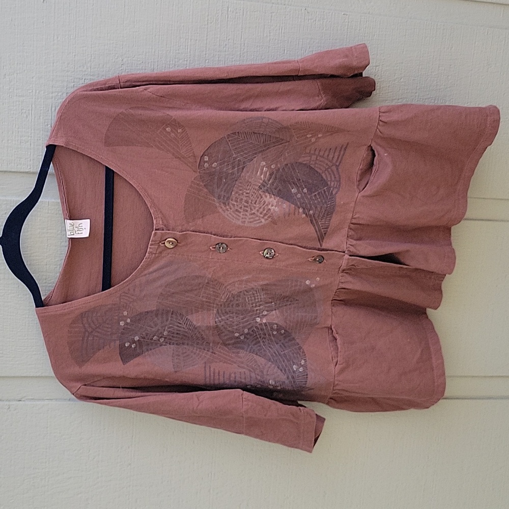 Blue fish top